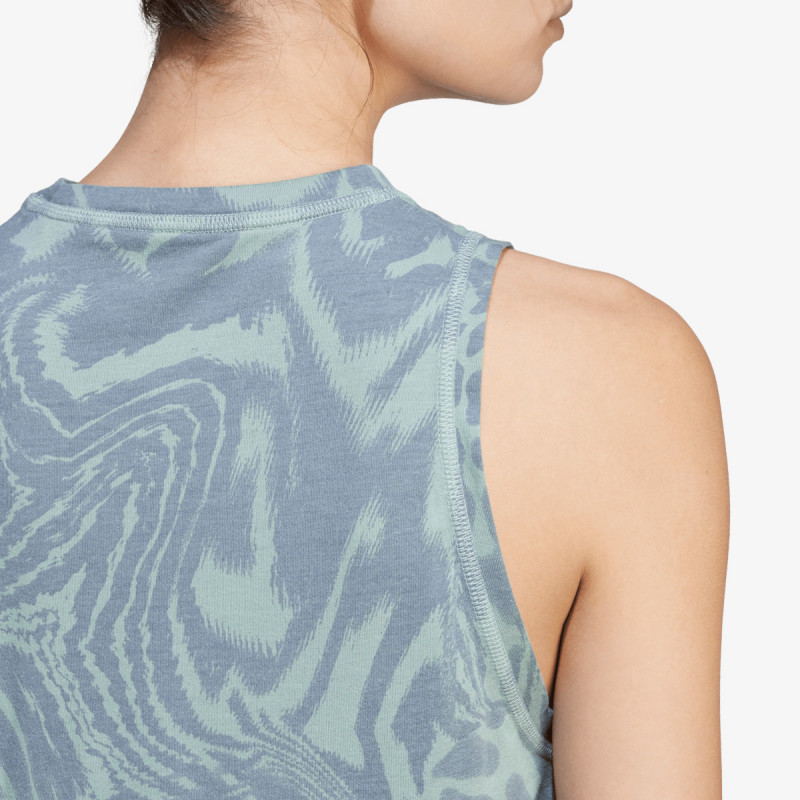 adidas MAJICA BREZ ROKAVOV TE MIN AOP TANK 