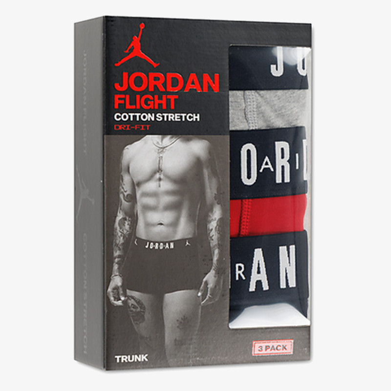 JORDAN SPODNJE PERILO JHM MENS 3PK FLIGHT COTTON TRU 