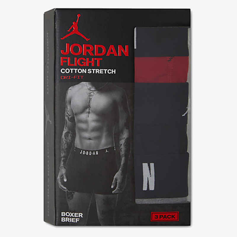 JORDAN SPODNJE PERILO JHM MENS 3PK JM FLIGHT COTTON 