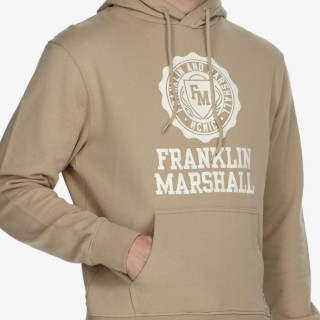 FRANKLIN & MARSHALL KAPUCAR DIAGONAL COTTON FLEECE 