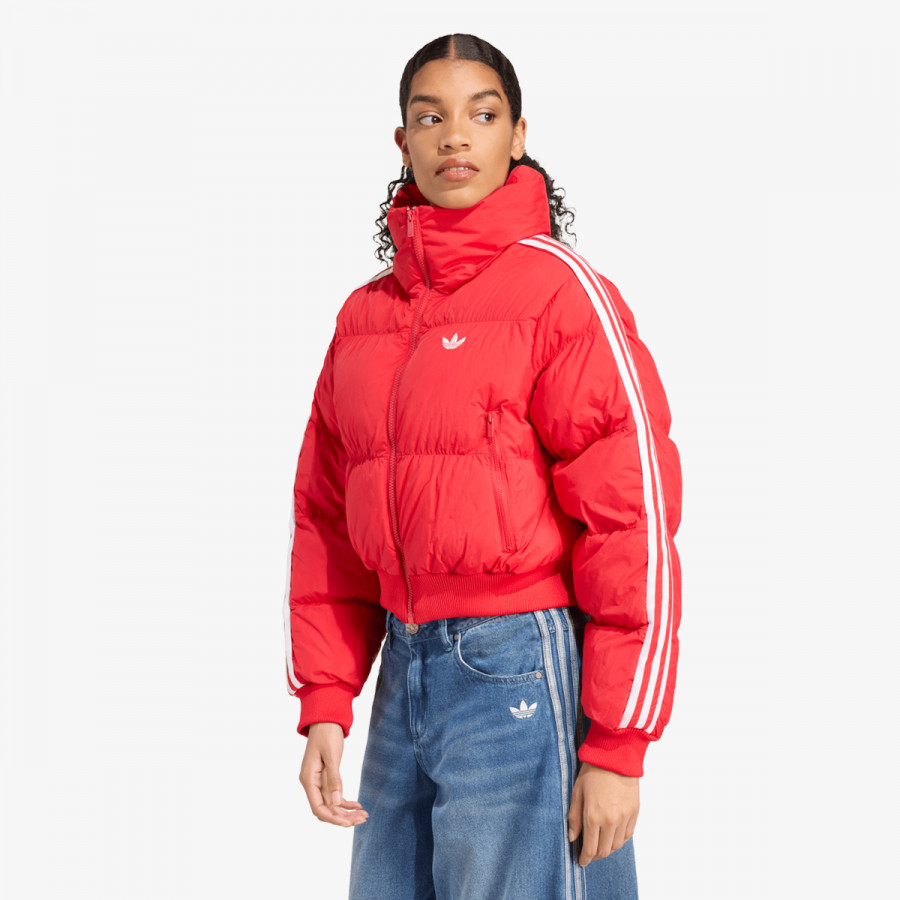 adidas JAKNA Adicolor Cropped Down Puffer 