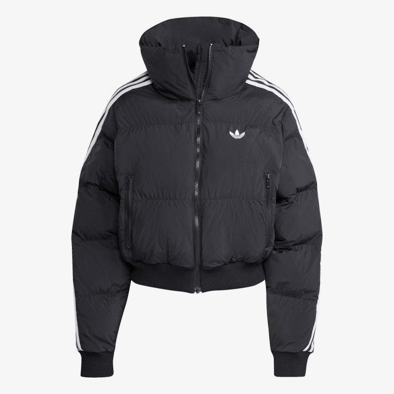 adidas JAKNA Adicolor Cropped Down Puffer 