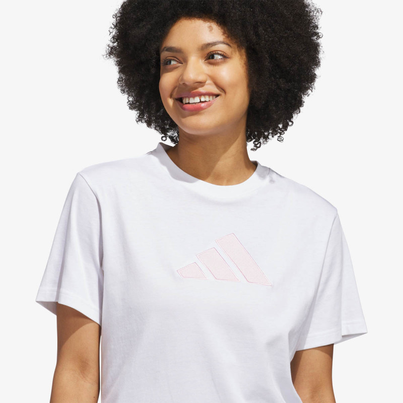 adidas KRATKA MAJICA Gingham Big Logo 