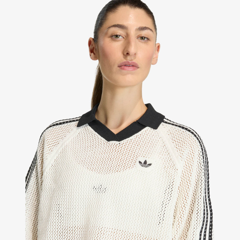 adidas POLO MAJICA Knitted Crochet 