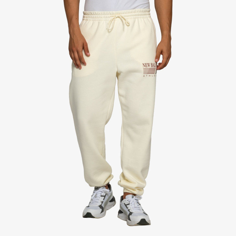 NEW BALANCE SPODNJI DELI TRENIRKE Reimagined Graphic Fleece Jogger 