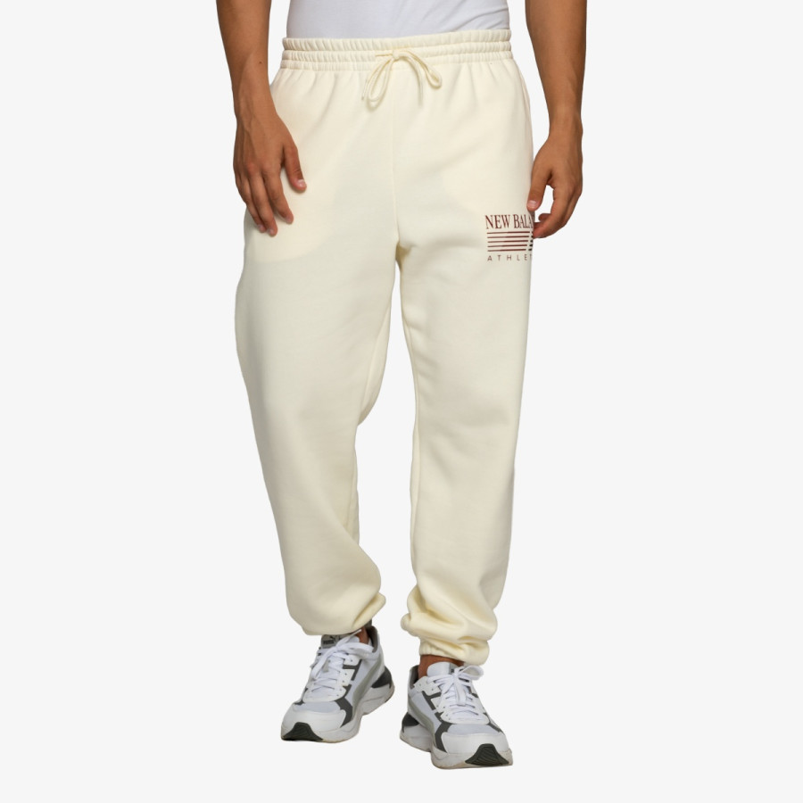 NEW BALANCE SPODNJI DELI TRENIRKE Reimagined Graphic Fleece Jogger 
