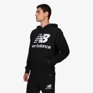 NEW BALANCE KAPUCAR ESSENTIALS STACKED LOGO PO HOODIE 