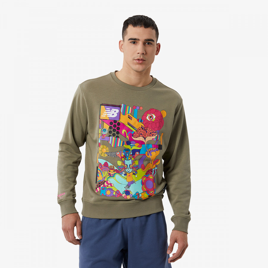 NEW BALANCE KAPUCAR NB Athletics Murugiah Crewneck 