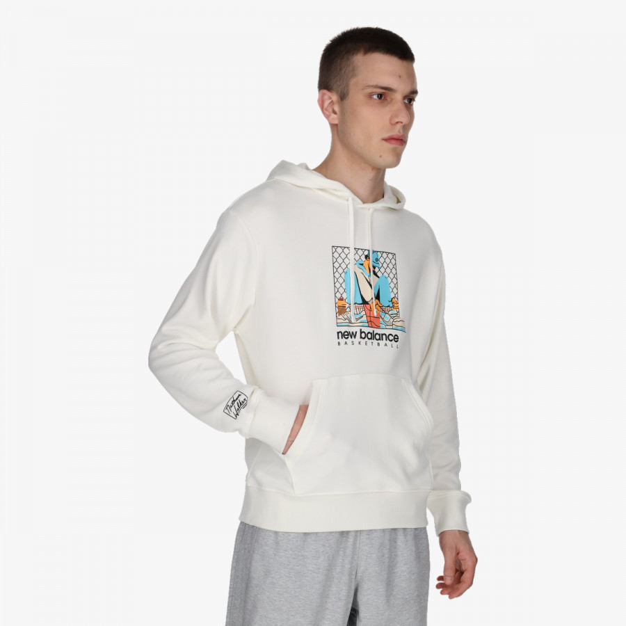 NEW BALANCE KAPUCAR Hoops French Terry Hoodie 