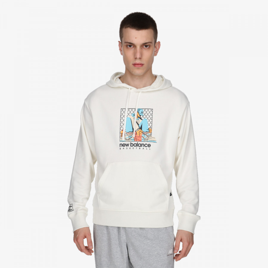 NEW BALANCE KAPUCAR Hoops French Terry Hoodie 