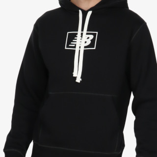 NEW BALANCE KAPUCAR Essentials Brushed Back Hoodie 