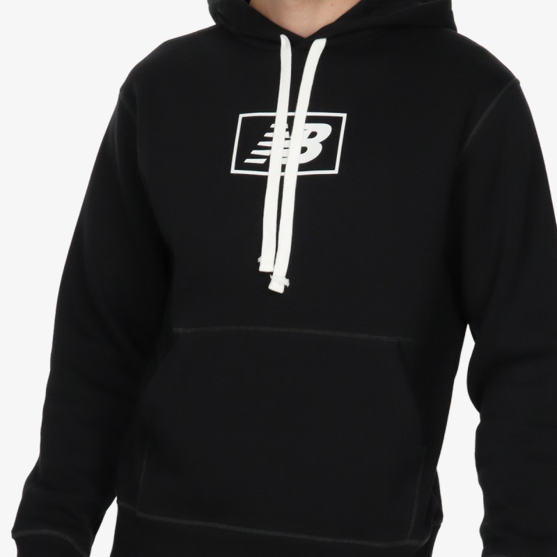 NEW BALANCE KAPUCAR Essentials Brushed Back Hoodie 