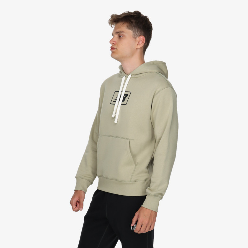 NEW BALANCE KAPUCAR Essentials Brushed Back Hoodie 