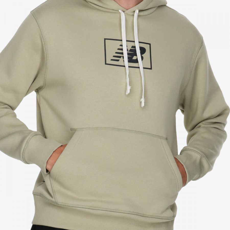 NEW BALANCE KAPUCAR Essentials Brushed Back Hoodie 