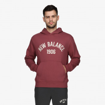 NEW BALANCE KAPUCAR Essentials Varsity Fleece Hoodie 