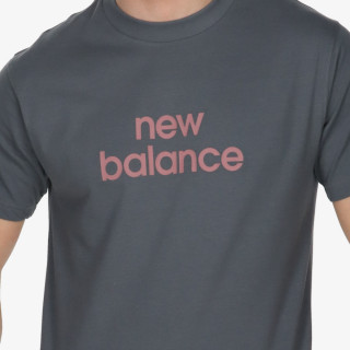 NEW BALANCE KRATKA MAJICA LINEAR LOGO RELAXED TEE 