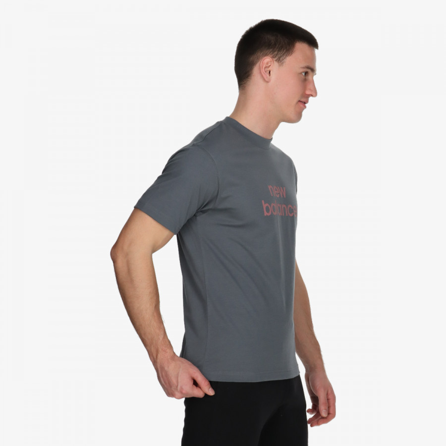 NEW BALANCE KRATKA MAJICA LINEAR LOGO RELAXED TEE 