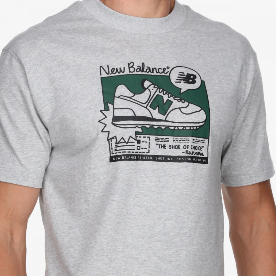 NEW BALANCE KRATKA MAJICA AD RELAXED TEE 