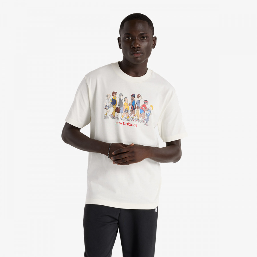 NEW BALANCE KRATKA MAJICA Athletics Relaxed Archive Walk 