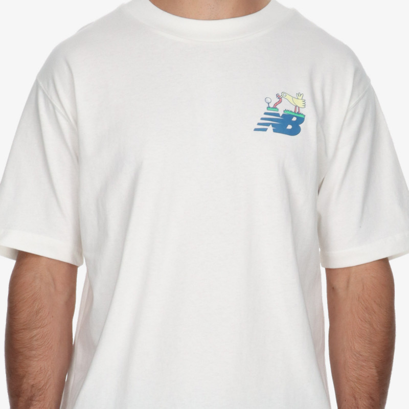 NEW BALANCE KRATKA MAJICA Athletics Golf Cartoon T-Shirt 