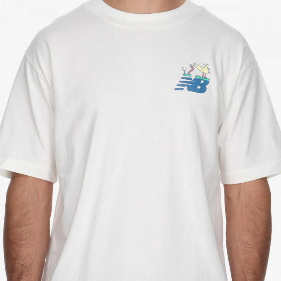 NEW BALANCE KRATKA MAJICA Athletics Golf Cartoon T-Shirt 