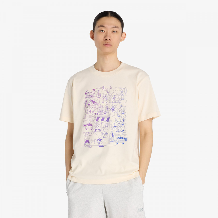 NEW BALANCE KRATKA MAJICA S/S Top 