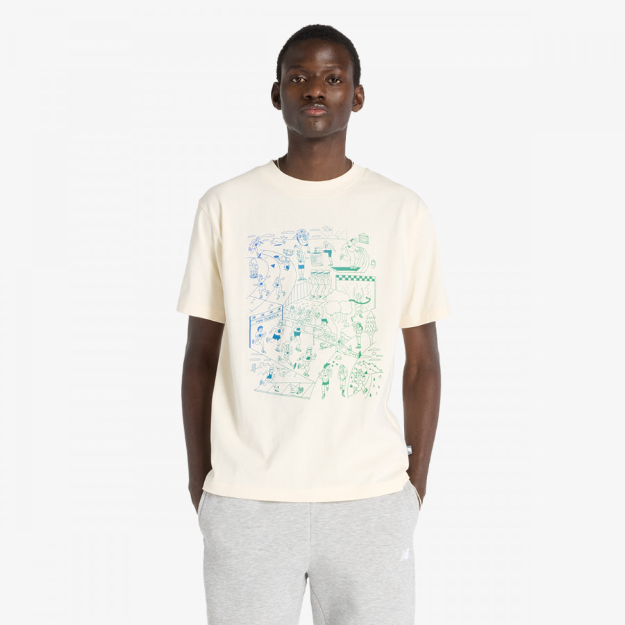 NEW BALANCE KRATKA MAJICA S/S Top 