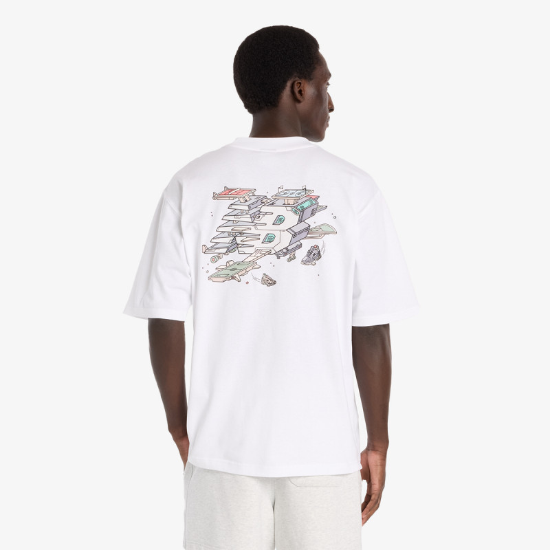 NEW BALANCE KRATKA MAJICA Ghica Sport Station Oversized T-Shirt 