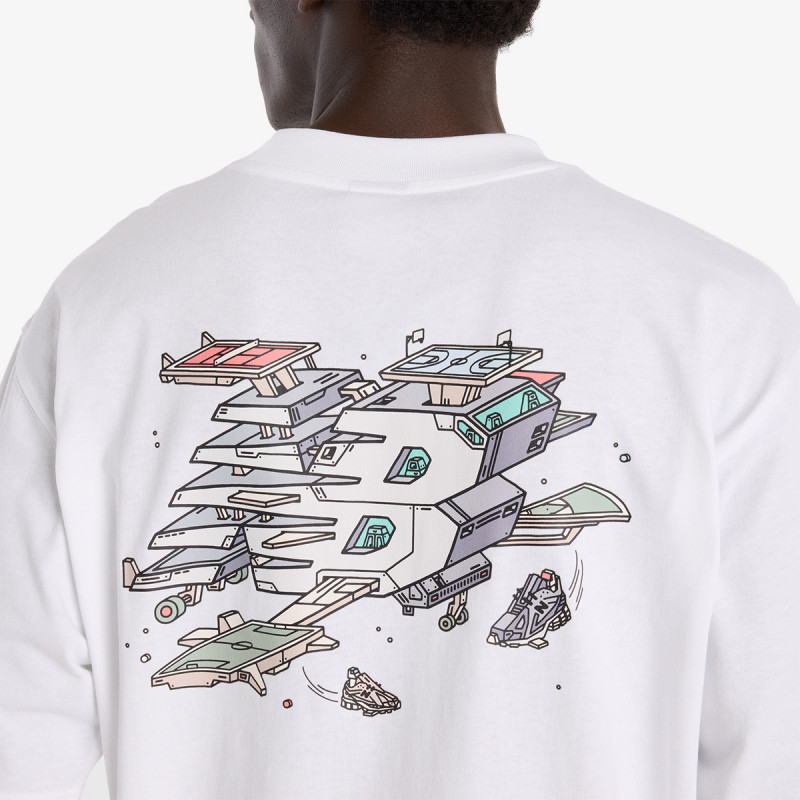 NEW BALANCE KRATKA MAJICA Ghica Sport Station Oversized T-Shirt 