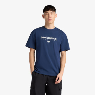 NEW BALANCE KRATKA MAJICA Linear Heritage T-Shirt 