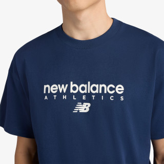 NEW BALANCE KRATKA MAJICA Linear Heritage T-Shirt 