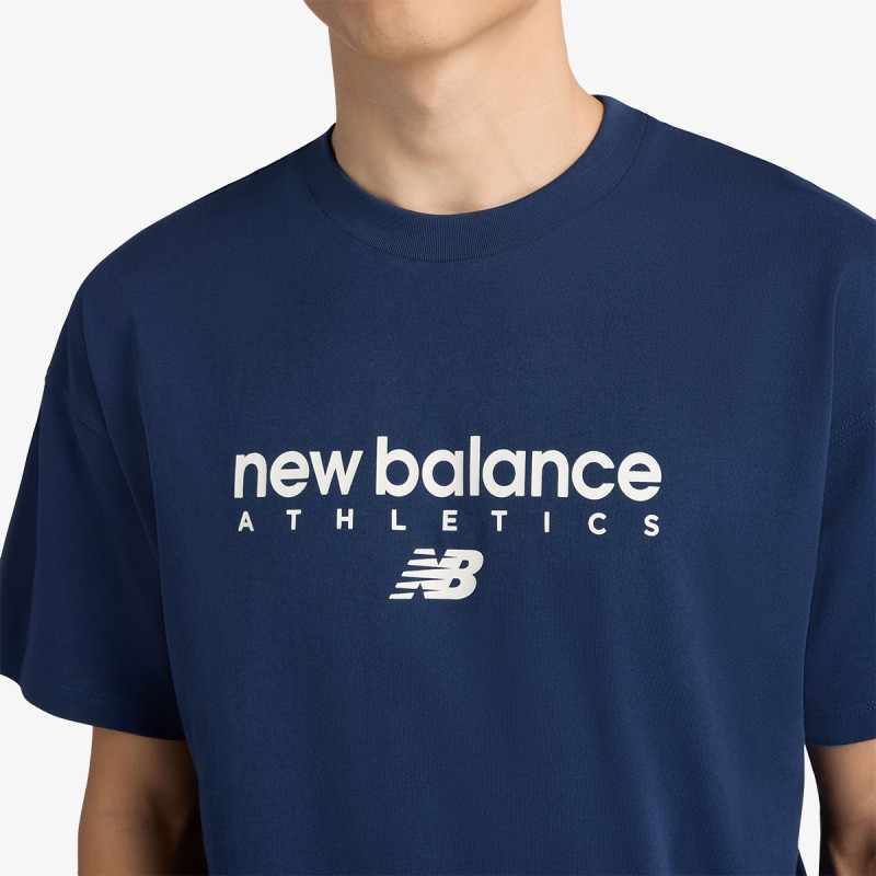 NEW BALANCE KRATKA MAJICA Linear Heritage T-Shirt 