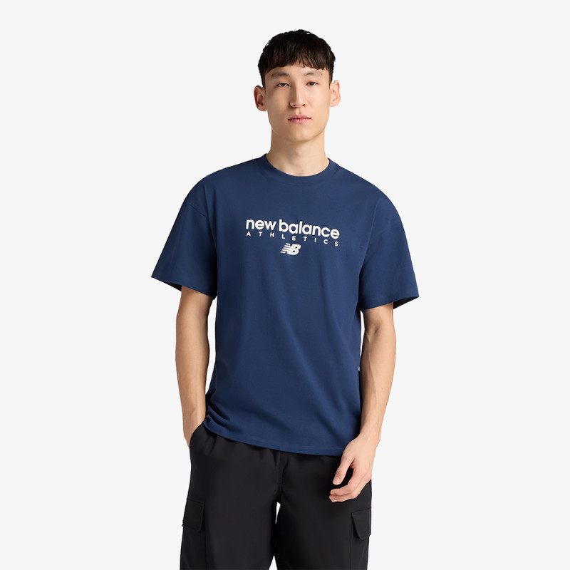 NEW BALANCE KRATKA MAJICA Linear Heritage T-Shirt 