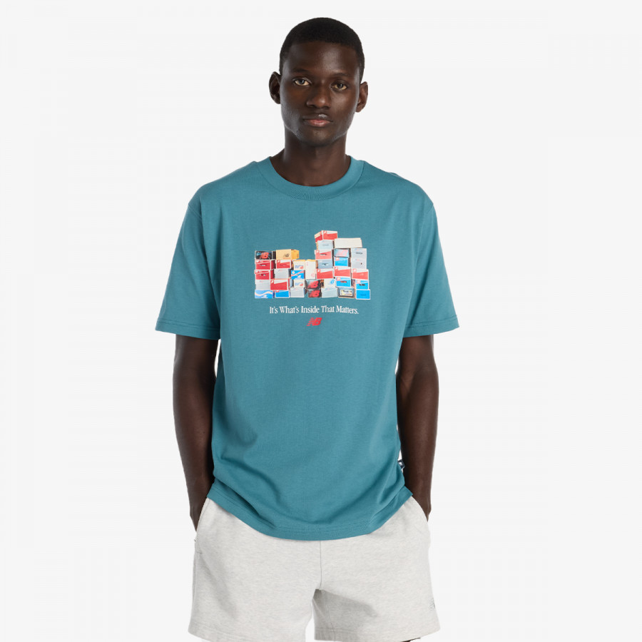 NEW BALANCE KRATKA MAJICA Boxes T-Shirt 
