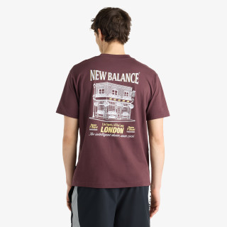 NEW BALANCE KRATKA MAJICA Grab a Bite London T-Shirt 