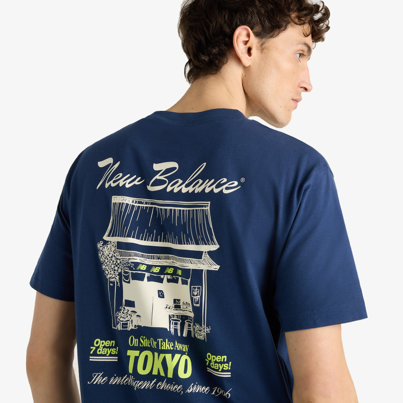 NEW BALANCE KRATKA MAJICA Grab a Bite Tokyo T-Shirt 