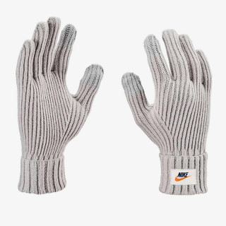 NIKE Rokavice NIKE U CITY KNIT GLOVE COLLEGE GREY/SAIL