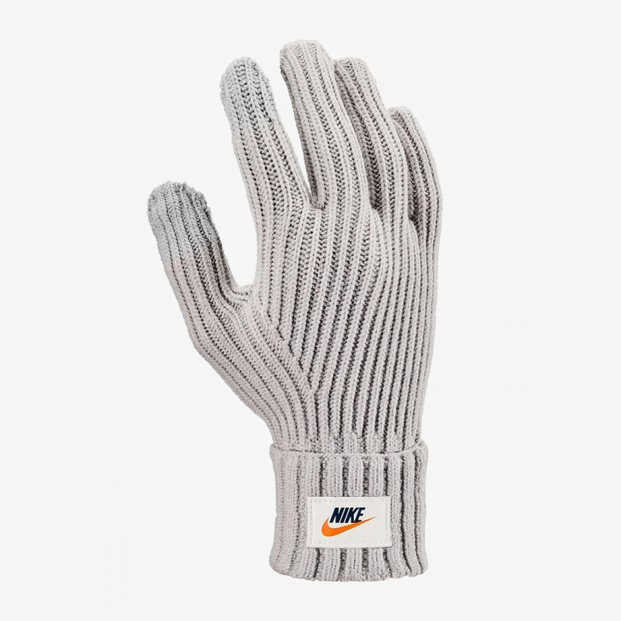 NIKE Rokavice NIKE U CITY KNIT GLOVE COLLEGE GREY/SAIL