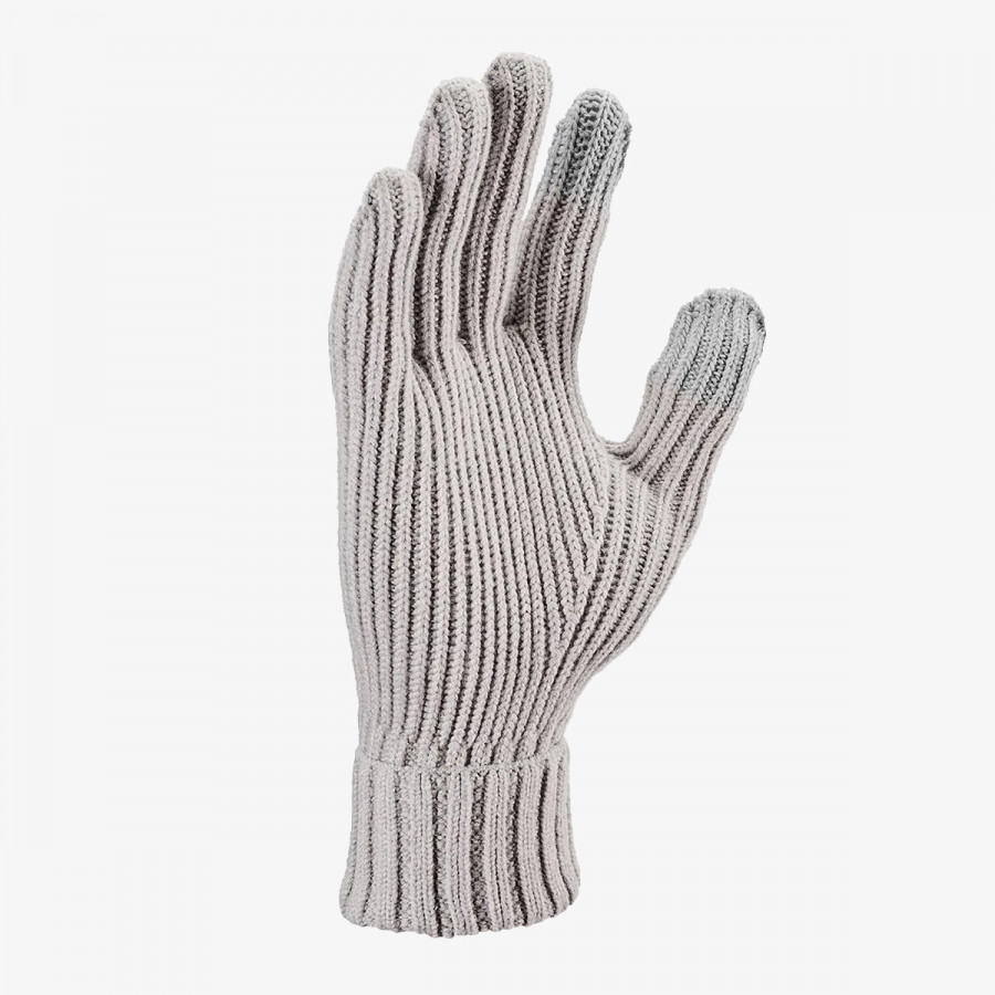 NIKE Rokavice NIKE U CITY KNIT GLOVE COLLEGE GREY/SAIL