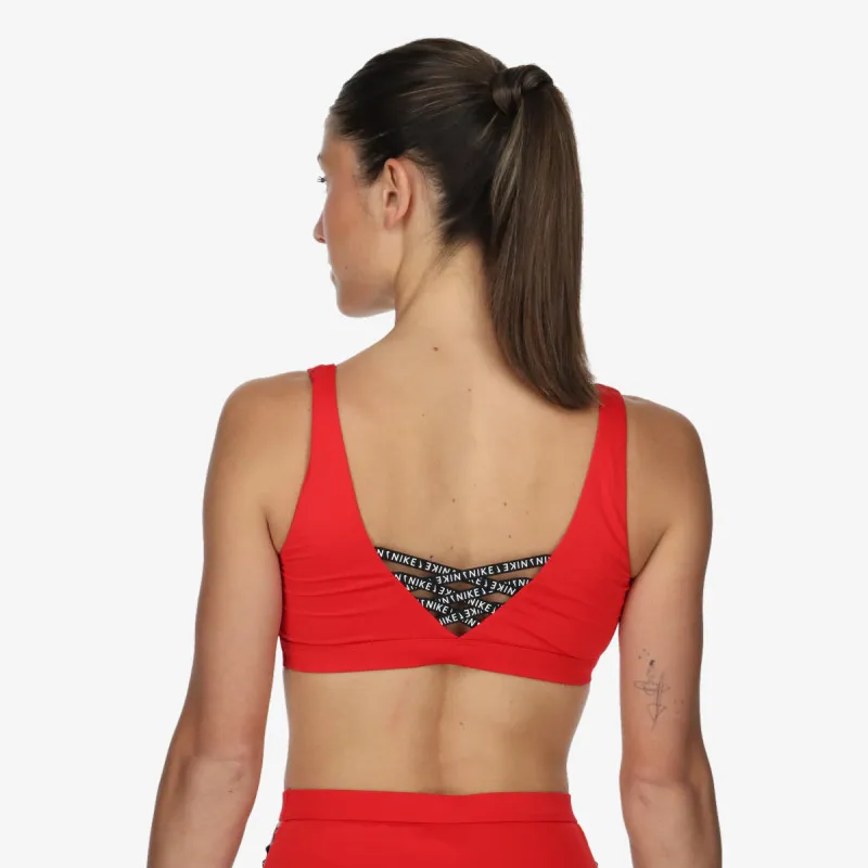 NIKE KOPALKE ZGORNJI DEL Scoop Neck Bikini Top 