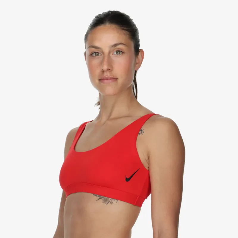NIKE KOPALKE ZGORNJI DEL Scoop Neck Bikini Top 