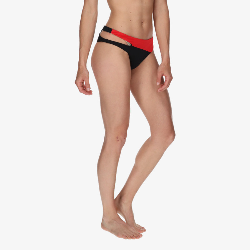 NIKE KOPALKE SPODNJI DEL Asymmetrical Bikini Bottom 