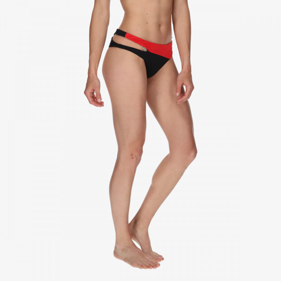 NIKE KOPALKE SPODNJI DEL Asymmetrical Bikini Bottom 