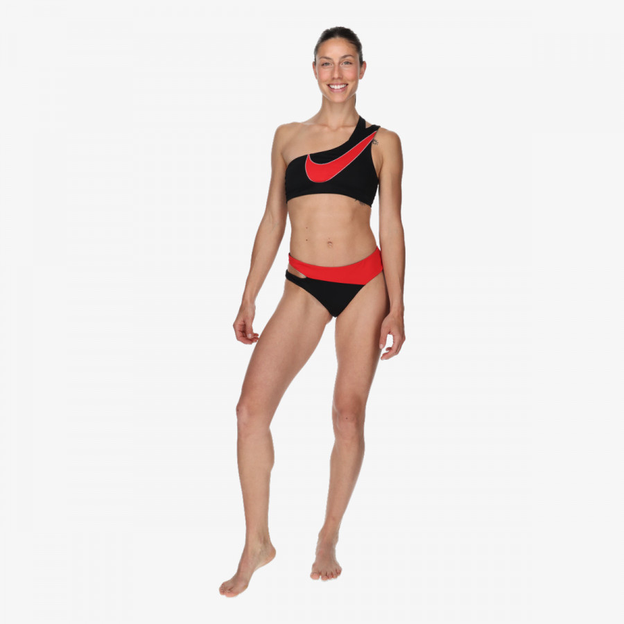 NIKE KOPALKE SPODNJI DEL Asymmetrical Bikini Bottom 