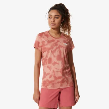 THE NORTH FACE Majice kratke THE NORTH FACE Majice kratke W REAXION AMP CREW RSDWNRTRDYPRINT 