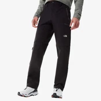 THE NORTH FACE HLAČE THE NORTH FACE HLAČE M EXPLORATION CNVRT TNF BLACK 