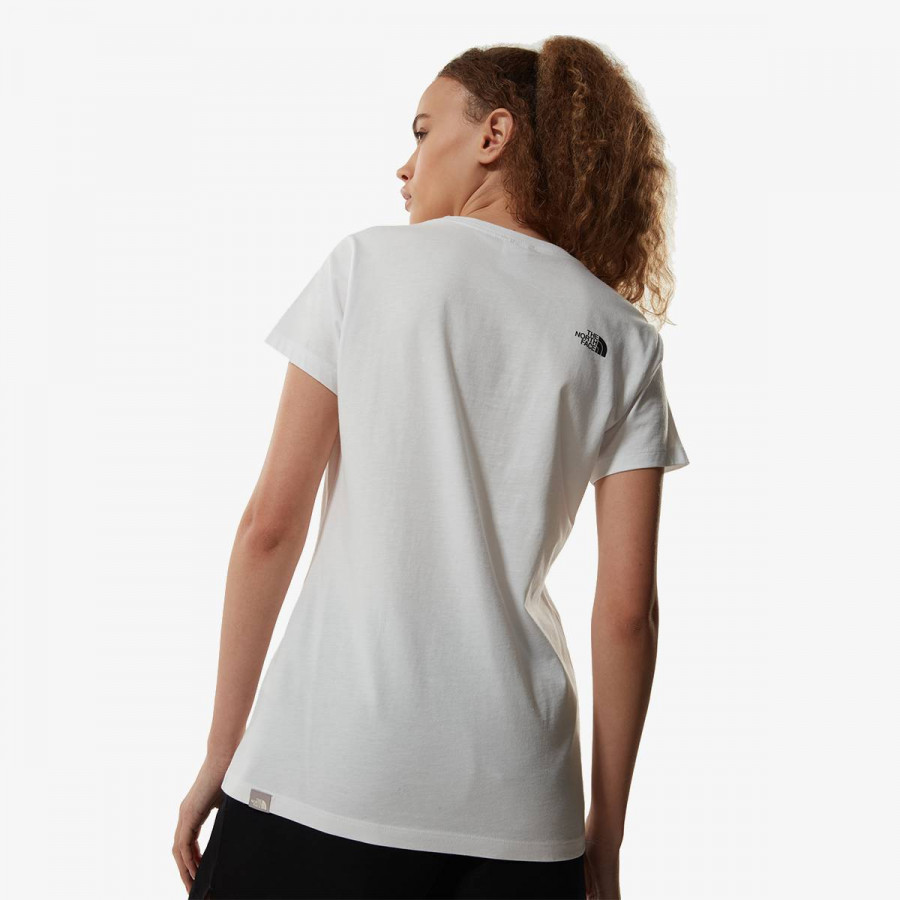 THE NORTH FACE KRATKA MAJICA W S/S EASY TEE TNF WHITE 