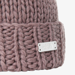 THE NORTH FACE KAPE COZIEST BEANIE TWILIGHT MAUVE