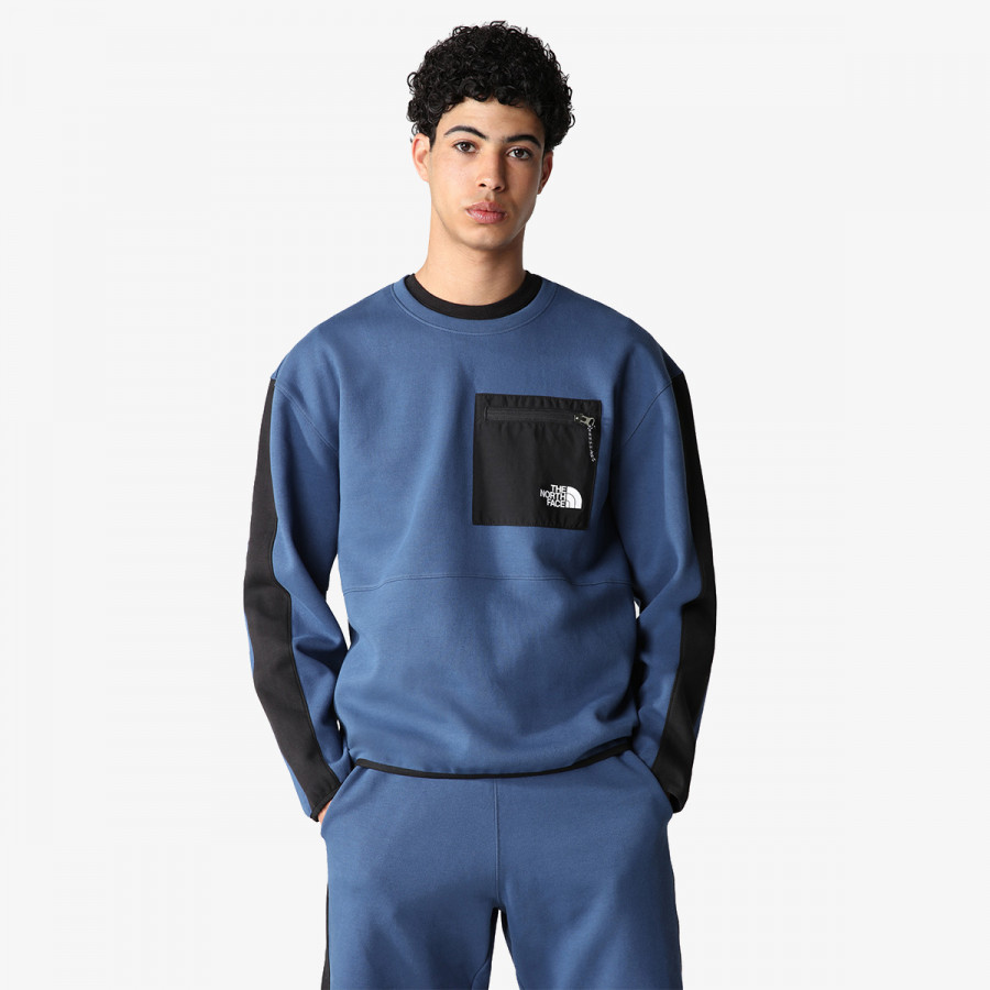 THE NORTH FACE Pulover M TNF TECH CREW SHADY BLUE 