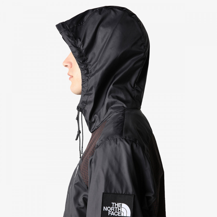 THE NORTH FACE JAKNA M CONVIN ANORAK TNF BLACK/HORIZON RED 